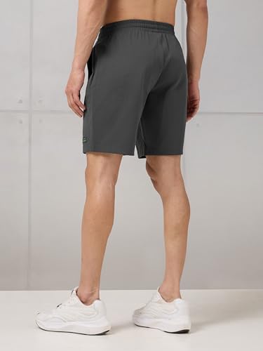 Image of TECHNOSPORT Men's Active Out Shorts ELASTOPLUS Stretch Quick Dry Sports Shorts for Gym Running Training Slim Fit Pocket UPF50+ Anti Odour