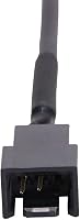 Gebildet 12V USB PC ventilátor tápkábel 3-pin 4-pin csatlakozó 2db 3