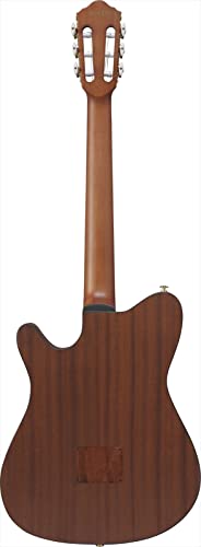 Image of Ibanez FRH10N Thinline Nylon Acoustic-electric Guitar - Natural