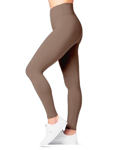 Image of SATINA High Waisted Leggings for Women - Comfortable and Stretchy in Versatile Sizes and Colors