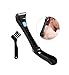 Back Shavers for Men Body Groomer Men Back Hair Shaver Foldable Body Hair Trimmer Electric Back Hair Remover for Men Body Shavers with Long Handle