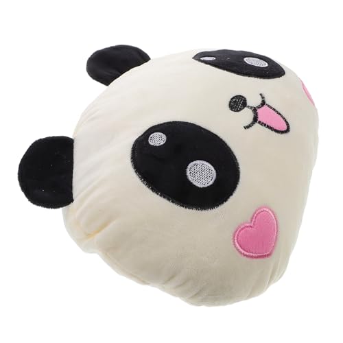 ELAYARD Almohada para Reposacabezas de Coche con Diseño Panda Adorable Relleno de Algodón PP Ergonómica Cómoda para Viaje Oficina y Hogar con Funda Extraíble
