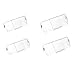 Frost King HD7 Premium Unbreakable Air Deflector, 2 Piece (4 Pack Bundle)