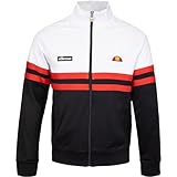 ellesse Rimini Trackjacket Jacke (M, white/black)