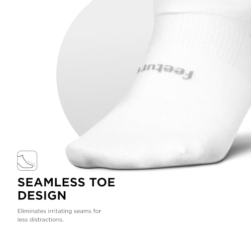Image of Feetures High Performance Ultra Light Ankle Sock - No Show Socks for Women & Men with Heel Tab