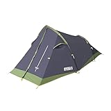 OEX Hyena II 2 Man Tent for Harsh Weather Conditions, 2 Person, Compact, Lightweight & Easy to Pitch, Ideal for Backpacking, Wild Camping, Hiking, Festivals & Weekend Trips, 5000mm HH (Black)