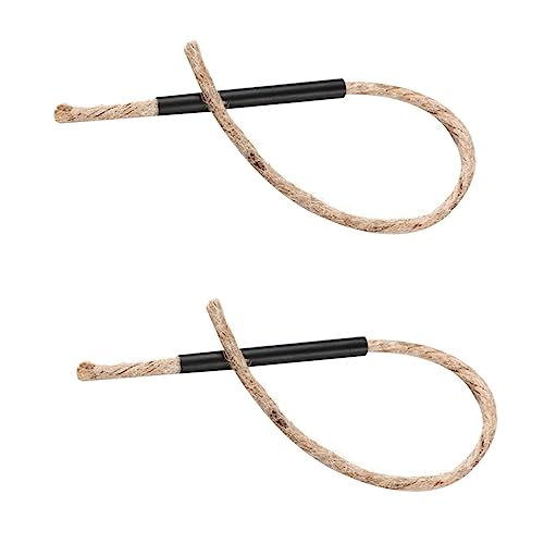 KOMBIUDA 2pcs Fire Starter Rope Durable Matchstick Rope for Camping Outdoor Use Lightweight Portable Fire Starting for Outdoor Enthusiasts