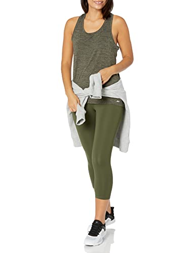 Image of Amazon Essentials Women's Active Quick Dry Tech Stretch Racerback Scoop Neck Tank Top, Multipacks