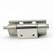 DOUFUDIA Zinc Alloy Cabinet Door Hinge Drawer Kitchen Cupboard Hinge Industrial Equipment Box Nickled (Color : 2pcs-Zinc Alloy)