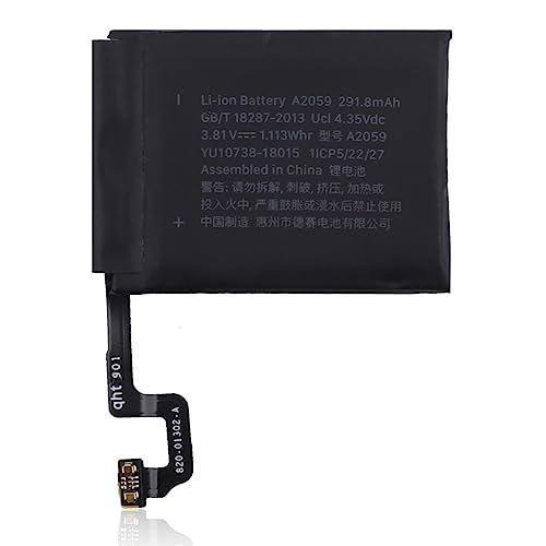 SwarKing Replacement Battery Compatible with A2059 Apple Watch 4 44mm with Toolkit