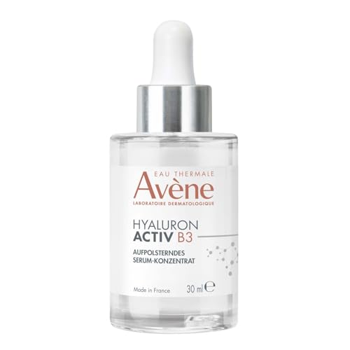 AVÈNE Hyaluron Activ B3 - Aufpolsterndes Serum-Konzentrat - Sichtbar straffend - Reduziert Falten - Mit reiner Hyaluronsäure - 94% natürliche Inhaltsstoffe - Vegan - 30 ml
