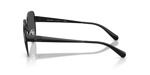 Image of Coach womens Hc7186 Aviator Sunglasses