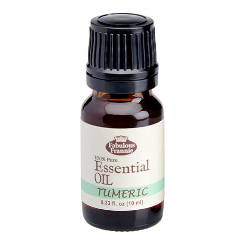 Fabulous Frannie Turmeric 100% Pure, Undiluted Essential Oil 10ml (Pack of 1)