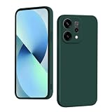 YUXING Silicone Cover per Oppo Reno 14 5G - Moda Modello Carino Custodia Design Sottile Slim Cover Antiurto, Antiscivolo Elegante, Protezione Totale (Verde)