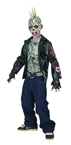 Rubie's Punk Zombie Child Costume, Medium