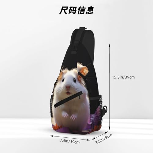 Morrales Sling Bag Urbano Negro para Adultos miniatura 4