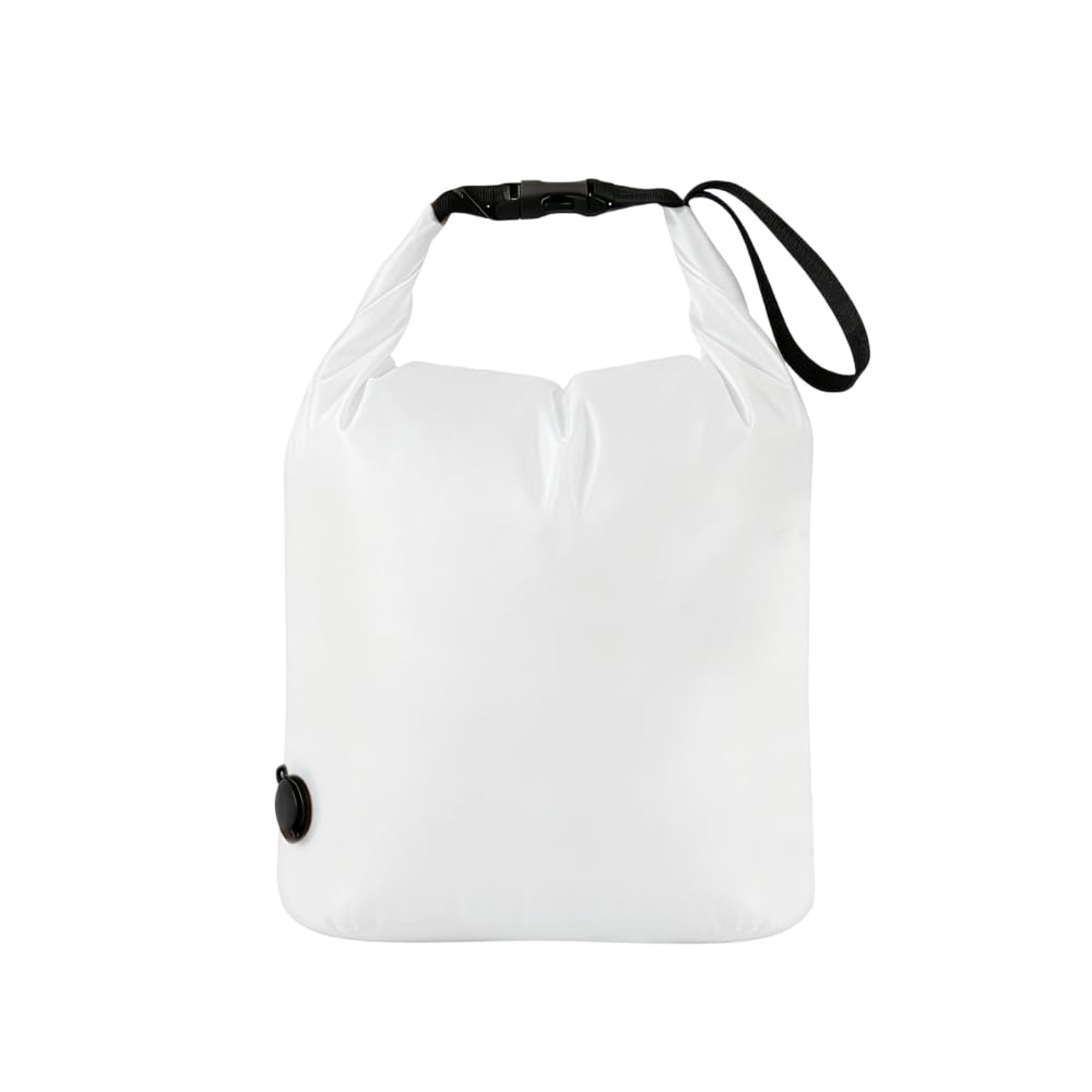 Travel Compressing Laundry Bag, No Pump Vacuum Space Saver Bags with Manual Air Valve, Roll Clothes Packing Pouch for Trip Luggage Suitcase