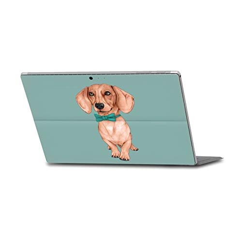 Vinyle autocollant Surface Pro 4/5/6 motif chien pour travailler au café