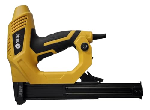 Grampeador e Pinador Elétrico F15 e grampo de 8 a 16mm Profissional 220V Com 100 Pinos F15 e 400 Gra