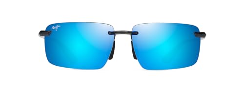 Maui Jim unisex-adult Laulima Rectangular Sunglasses