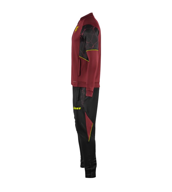 Tuta Relax per Zeus Stagione 2024/2025 Linea Sport Calcio Fitness Football Tracksuit Training per Salernitana Palestra Felpe Felpa Calcetto Allenamento Tute