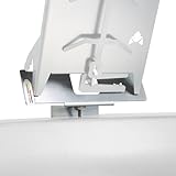 FENNEK Feuerschalen Adapter für Flammlachshalter | für Feuerschalen mit flachem Rand mit 5-15 mm Dicke | Made in Germany