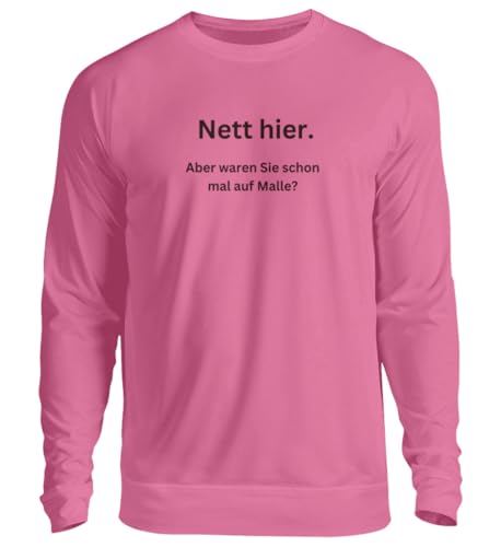 Pull Mallorca 2024 rose bonbon sweat unisexe taille XL