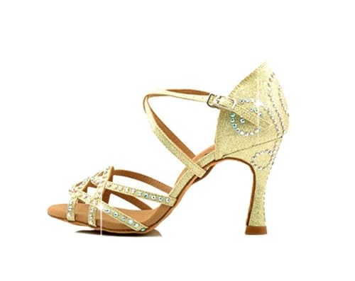 Chaussures danse latine femme avec strass pour briller en soirée salsa