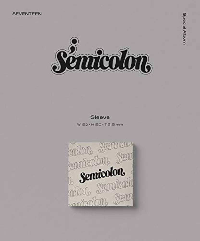 Amazon.co.jp: SEVENTEEN - SPECIAL ALBUM ; [ SEMICOLON