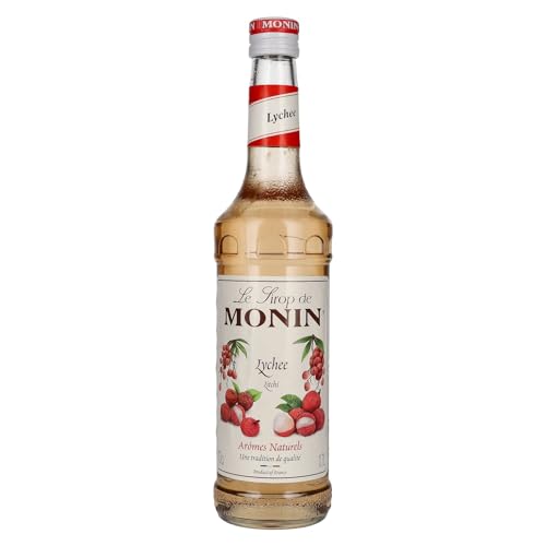 Monin Le Sirop de Monin LITCHI 0,7l - 3 Paquetes de 700ml - Total: 2100 ml