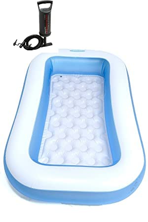 Intex Stealodeal Rectangular with Pump Inflatable Pool Combo (Multicolor)-picture-10