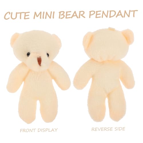 Mini ours pendentif doux UPKOCH idéal pour décorer une trousse - 7