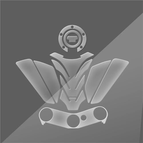 Calcomanías adhesivas protectores para Yamaha YZF R6 2006-2017 mitad columna Color23