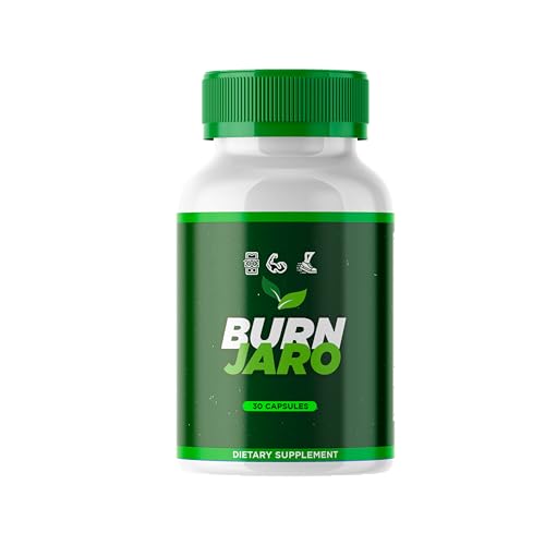 Burn Jaro, Burn Jarro Pink Salt, Official BurnJaro Capsules, Burn Jarro Advanced Formula to Achieve Results, All Natural Ingredients Energy Cleanse and Detox Support (30 Capsules)