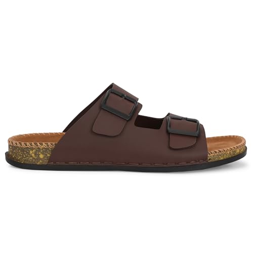 Image of ROWLANS Men's Ethnic Slippers - Elegant, Traditional & Comfortable Footwear