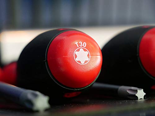 Wiha 36267 12-Piece T5-T40 Torx Driver Set With Soft Finish #TOP5