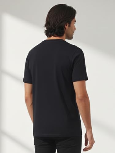 Image of Dollar Men's Pack of 1 Printed Non Zipper Round Neck T-Shirt
