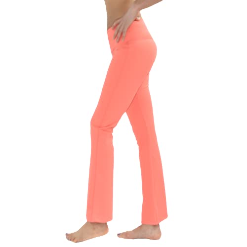 Image of Private Island Women UPF 50+ Bootcut Long Leggings Pants Pocket Swim Beach Swimsuit Rash Guard Bathing Bottom