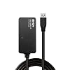 Lindy 4xUSB 3.0, 5Gbps, 10m 10m USB 3.0 Active Extension, 814331 (10m USB 3.0 Active Extension Pro Hub, USB 3.2 Gen 1 (3.1 Gen 1) Type-A, USB 3.2 Gen 1 (3.1 Gen 1) Type-A,)