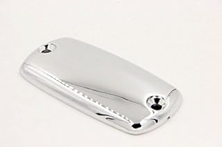 Tampa de reservatório de fluido de freio cromada NBX- para compatível com Valkyrie 1997-2003 / Goldwing 1500 1988-2000/ Goldwing 1800 2001-2012 / VTX1800 2002-2012