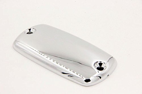 NBX- Chrome Brake Fluid Reservoir Cap Plain Surface For Compatible with Valkyrie 1997-2003 / Goldwing 1500 1988-2000/ Goldwing 1800 2001-2012 / VTX1800 2002-2012