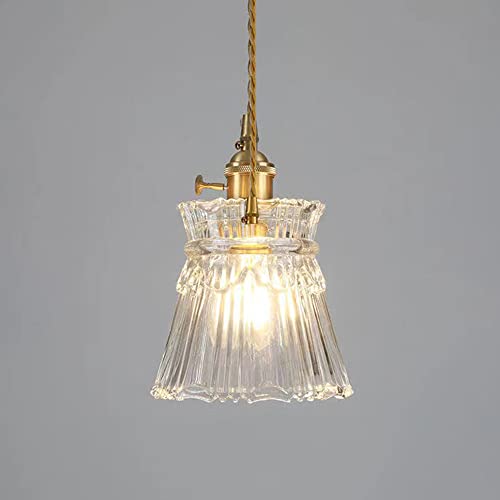 Pendentif verre lumière E27 pour illuminer votre îlot de cuisine avec élégance