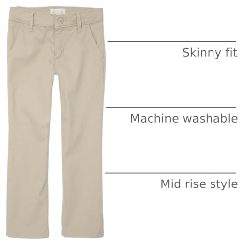 Image of The Children's Place Girls' Uniform Skinny Chino Pants