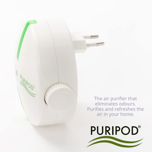 Purificatore D'aria Elettrico Puripod, Originale, Ionizzatore Per La Casa Compatto, Facile Da Usare, Senza Batterie, Neutralizza Tutti I Tipi Di Odori - 3