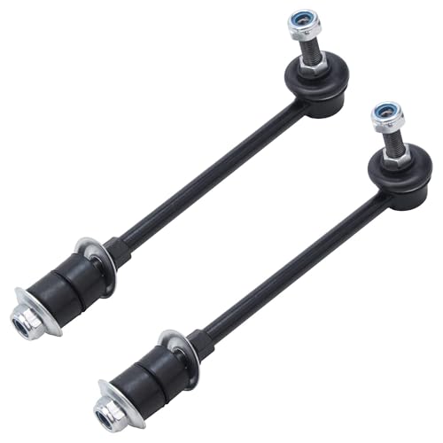 Image of Detroit Axle - 8pc Struts Shocks Suspension Kit for 2002 2003 2004 Nissan Pathfinder INFINITI QX4, 2 Front Struts with Coil Spring 2 Rear Shock Absorbers 4 Front Rear Sway Bar End Links Replacement