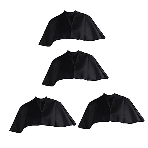 PATKAW 4 Piezas De Tela De Protección Impermeable Chal Lámina De Pelo Capa De Peluquería Capa De Champú Capa Profesional Corte De Pelo Delantal De Pelo Tafetán De Poliéster 210 Tela