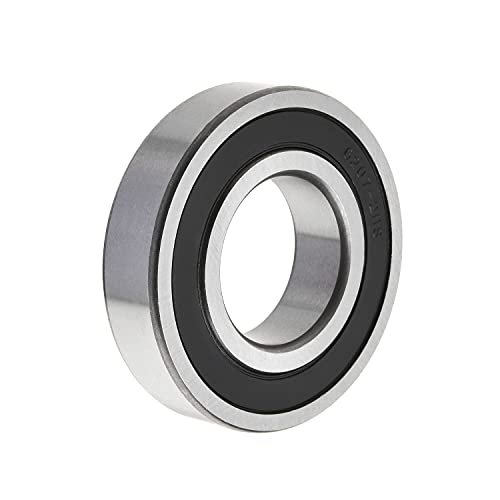 Othmro 内径35mm 外径72mm 厚さ17mm 両面ゴムシール 6207-2RS 1個入り ベアリング 深溝玉軸受 高炭素クロム軸受鋼 ミニベアリング ボールベアリング スチールボール 単列転動体 修理部品 工作機械電子機器用 ミニチュアベアリング 機械製造用 プーリーブロック用 高強度ベアリング ホイールワイヤーロープリフトガイド