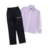 [チャンピオン] ジャケット キッズ 長袖 UVカット 速乾 スクリプトロゴ トレーニングスーツ スクールベーシックスポーツ CK-DSW01Z-210-140