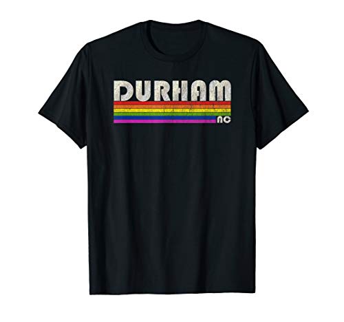 Vintage 80's Style Durham NC Gay Pride Month T-Shirt