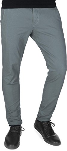 Selected Homme Men's One Luca Trousers, Grey (Stormy Weather), W36/L32 (Size:36)